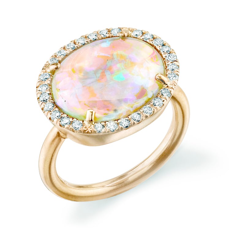 Irene Neuwirth gold and opal ring