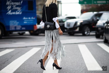 New York Fashion Week Street Style, Day 4