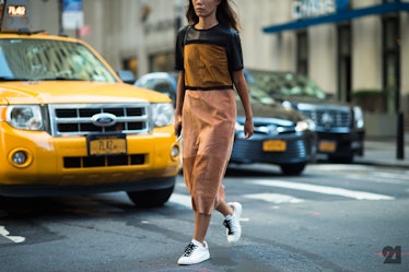 New York Fashion Week Street Style, Day 4