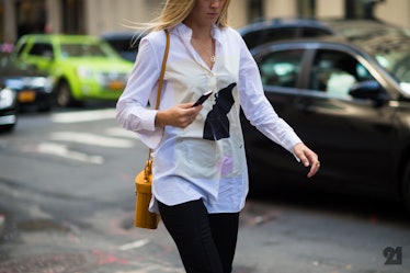 New York Fashion Week Street Style, Day 4