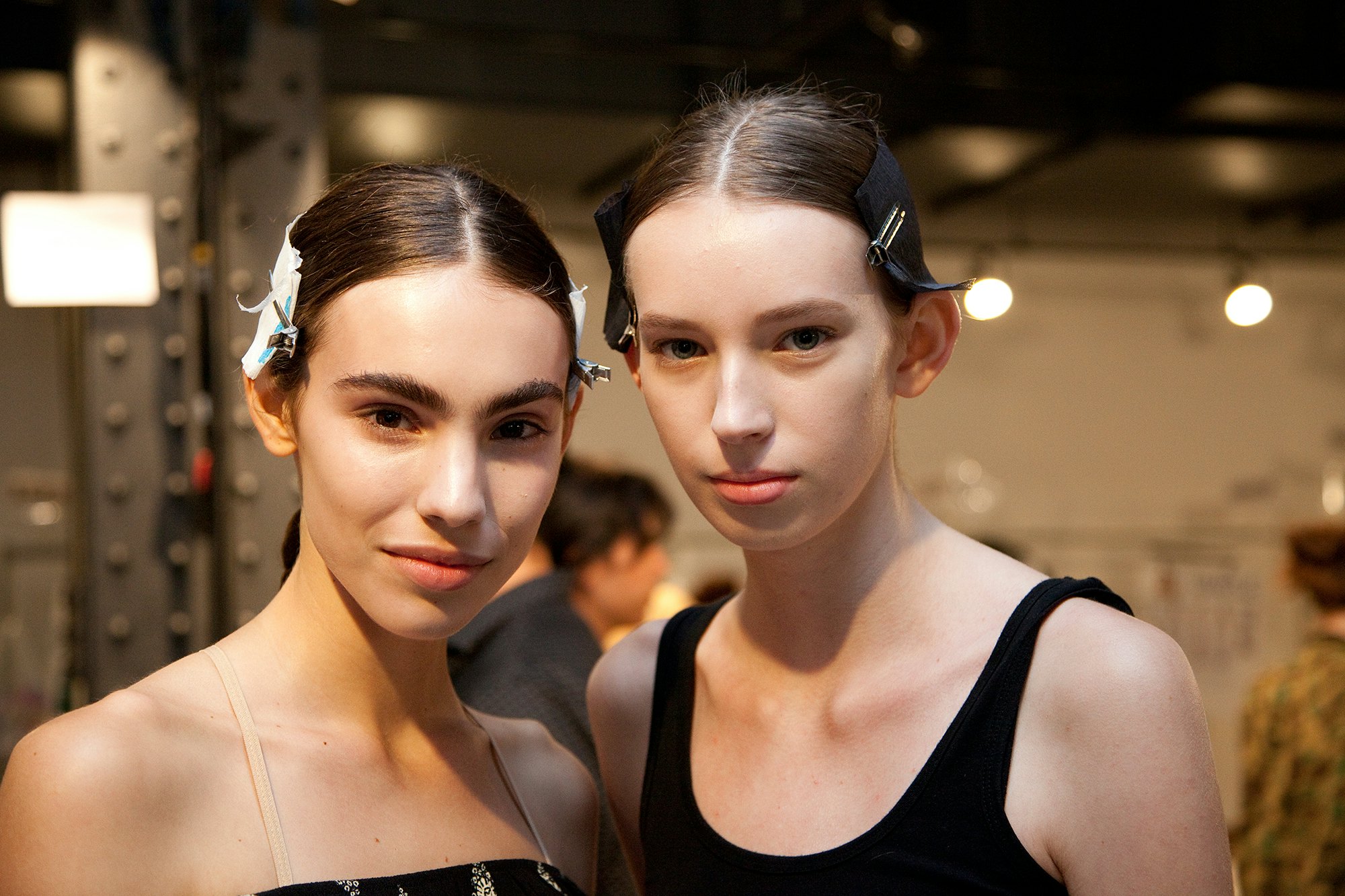 Backstage at Proenza Schouler Spring 2016