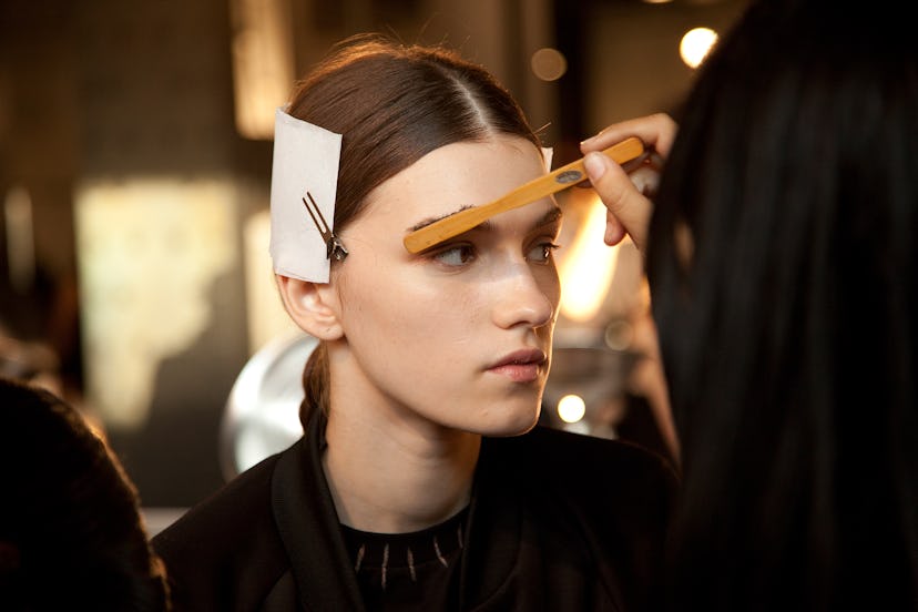 Backstage at Proenza Schouler Spring 2016
