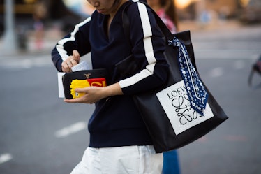 The Best Bags of New York Fashion Week Spring 2015 Street Style