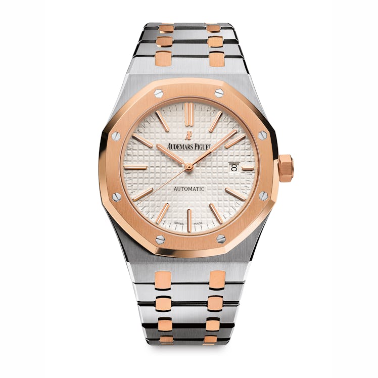 Audemars Piguet stainless steel and gold watch