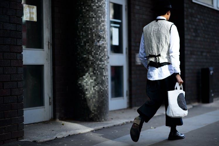 London Fashion Week Spring 2016 street style