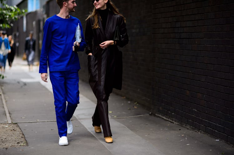 London Fashion Week Spring 2016 street style