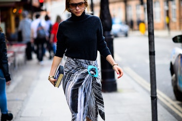 London Fashion Week Spring 2016 street style