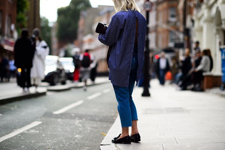 London Fashion Week Spring 2016 street style