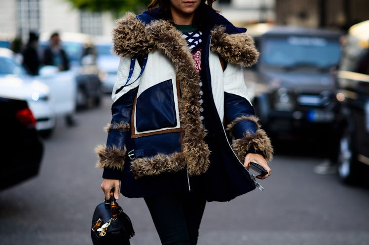 London Fashion Week Spring 2016 street style