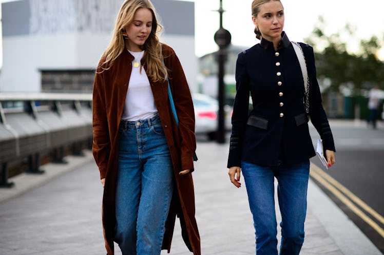 London Fashion Week Spring 2016 street style