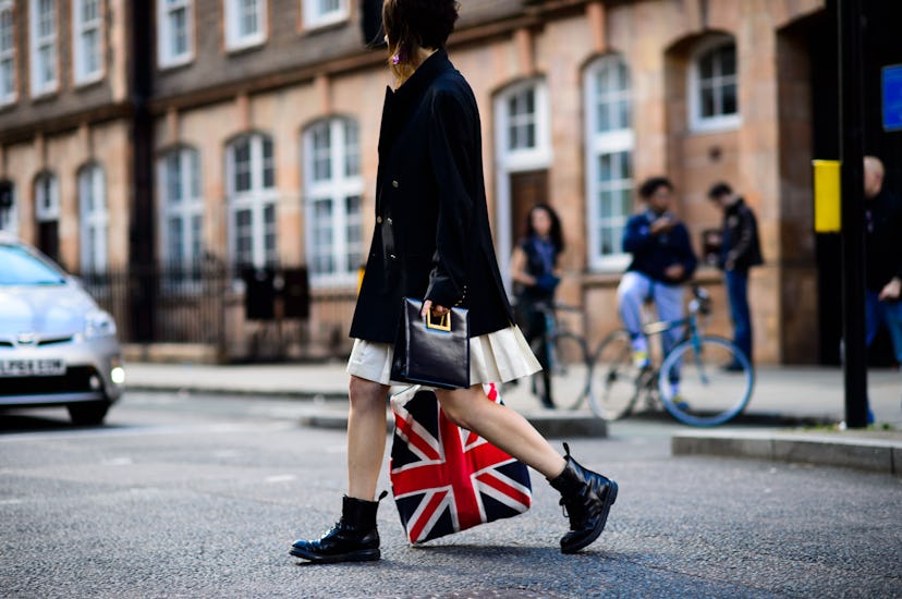London Fashion Week Spring 2016 street style