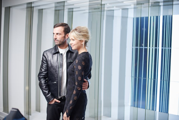 Nicolas Ghesquiere and Michelle Williams