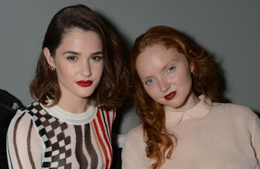 Sai Bennett and Lily Cole