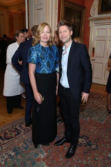 Sarah Mower and Christopher Bailey