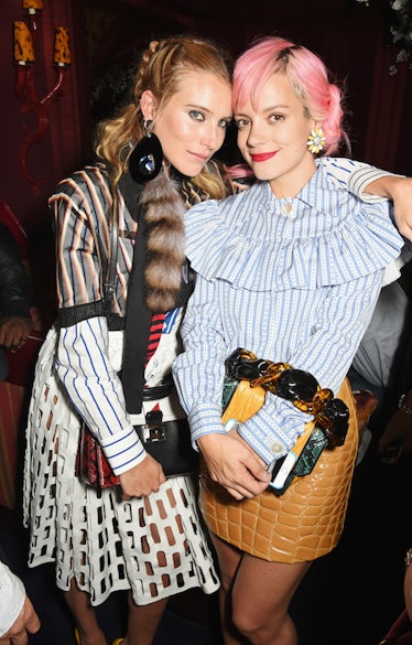 Dree Hemingway and Lily Allen