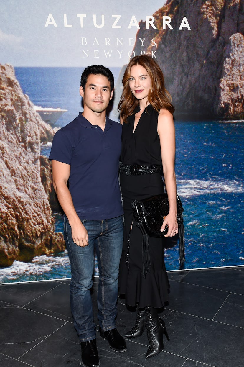 Joseph Altuzarra and Michelle Monaghan