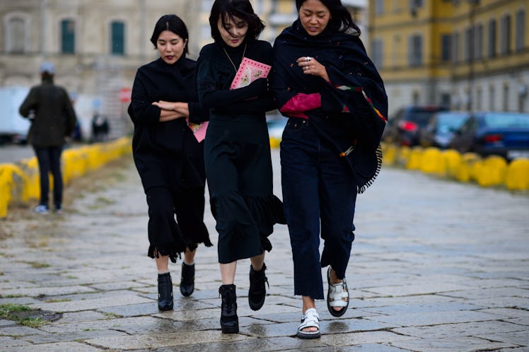 Milan Fashion Week Spring 2016 Street Style, Day 1