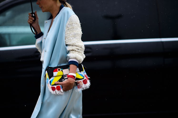 Milan Fashion Week Spring 2016 Street Style, Day 1