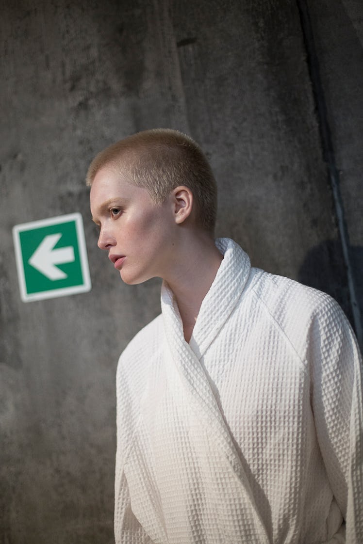 Backstage at Gucci Spring 2016