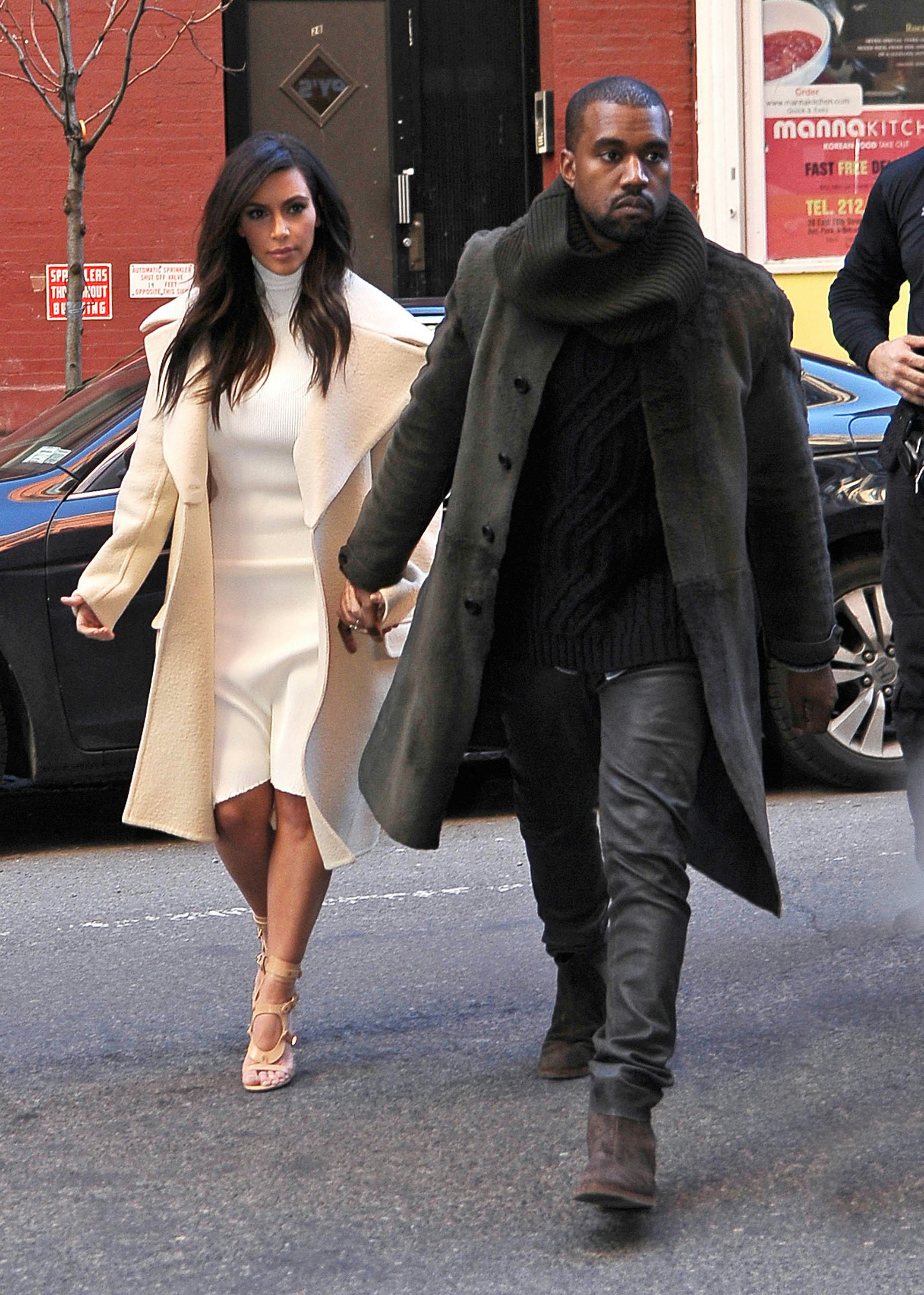 Kanye on sale long coat