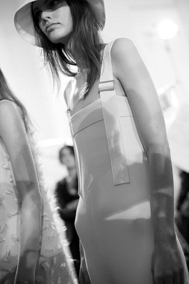 Backstage at Iceberg Spring 2016