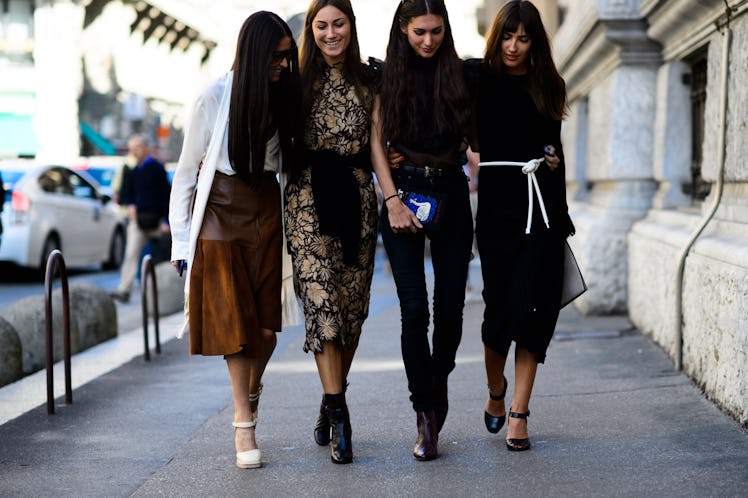 Milan Fashion Week Spring 2016 Street Style