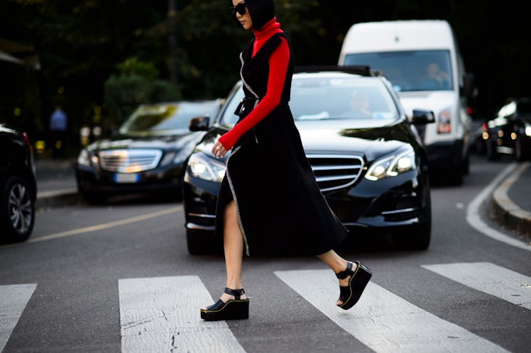 Milan Fashion Week Spring 2016 Street Style