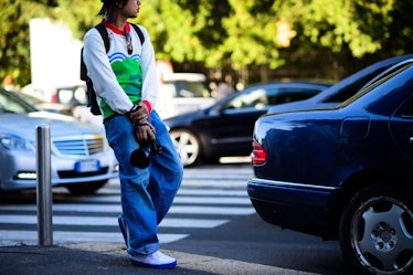 Milan Fashion Week Spring 2016 Street Style