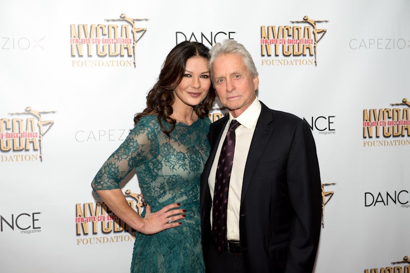 Catherine Zeta-Jones and Michael Douglas