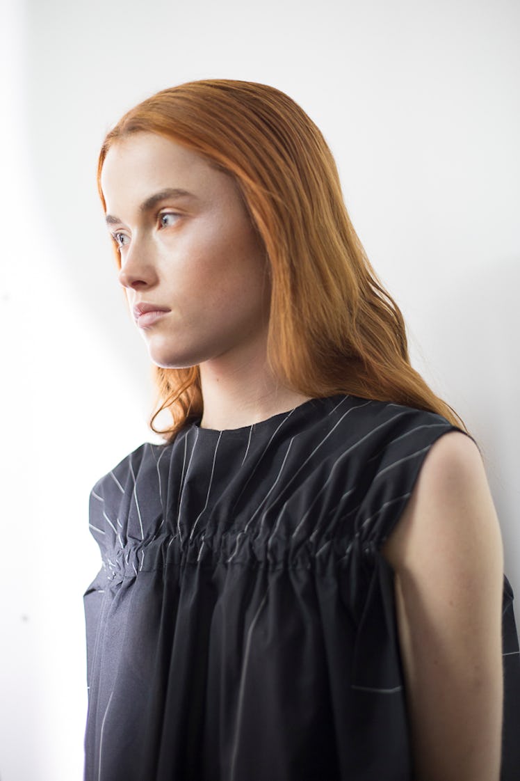 Backstage at Damir Doma Spring 2016