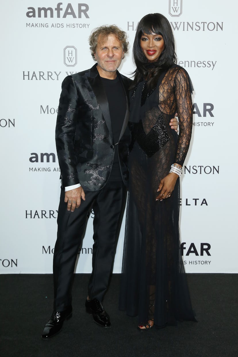 Renzo Rosso and Naomi Campbell