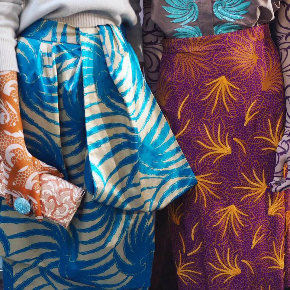 Backstage at Dries van Noten Spring 2016