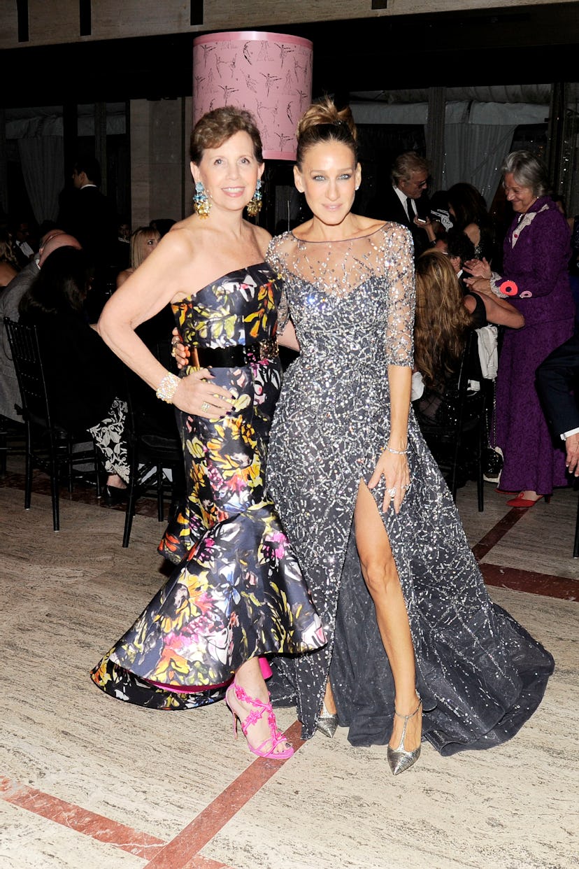 Adrienne Arsht and Sarah Jessica Parker