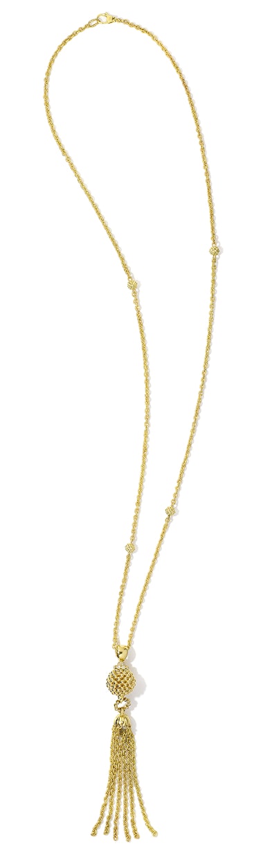 Lagos gold and diamond necklace