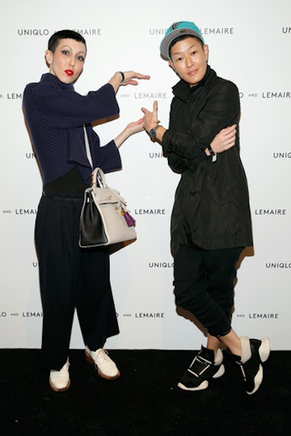 Michelle Harper and Jenny Shimizu