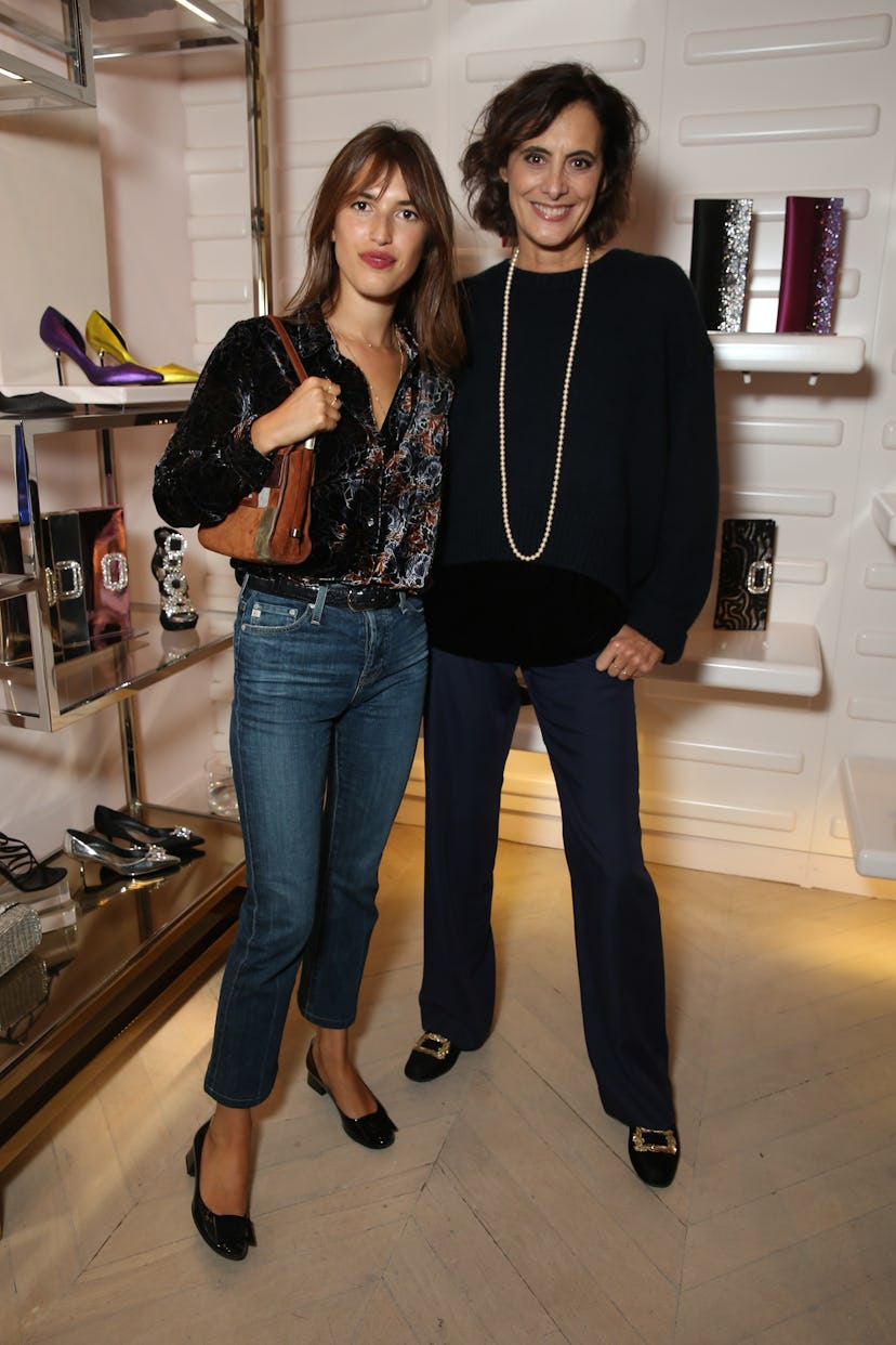 Jeanne Damas and Ines de la Fressange