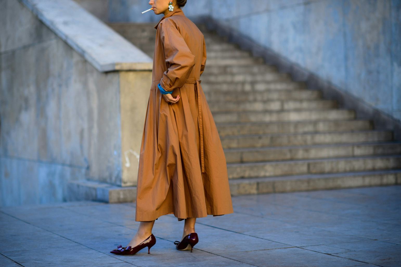 Parisian hot sale trench coat