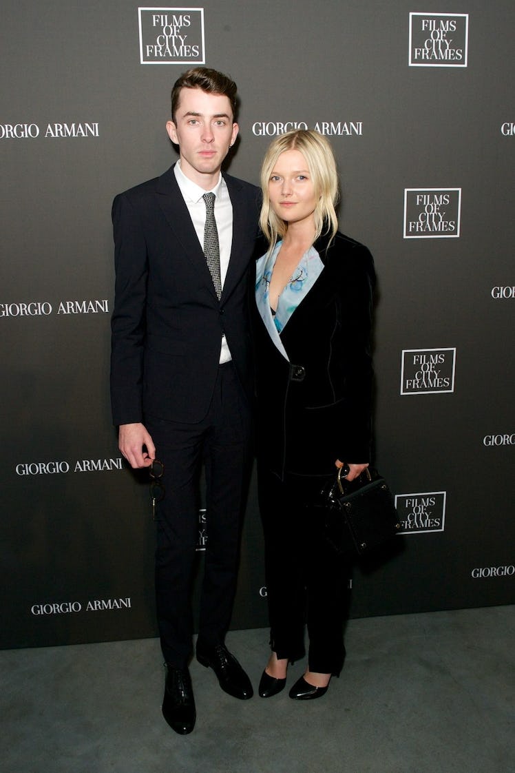 Matthew Beard and Sophie Kennedy Clarke