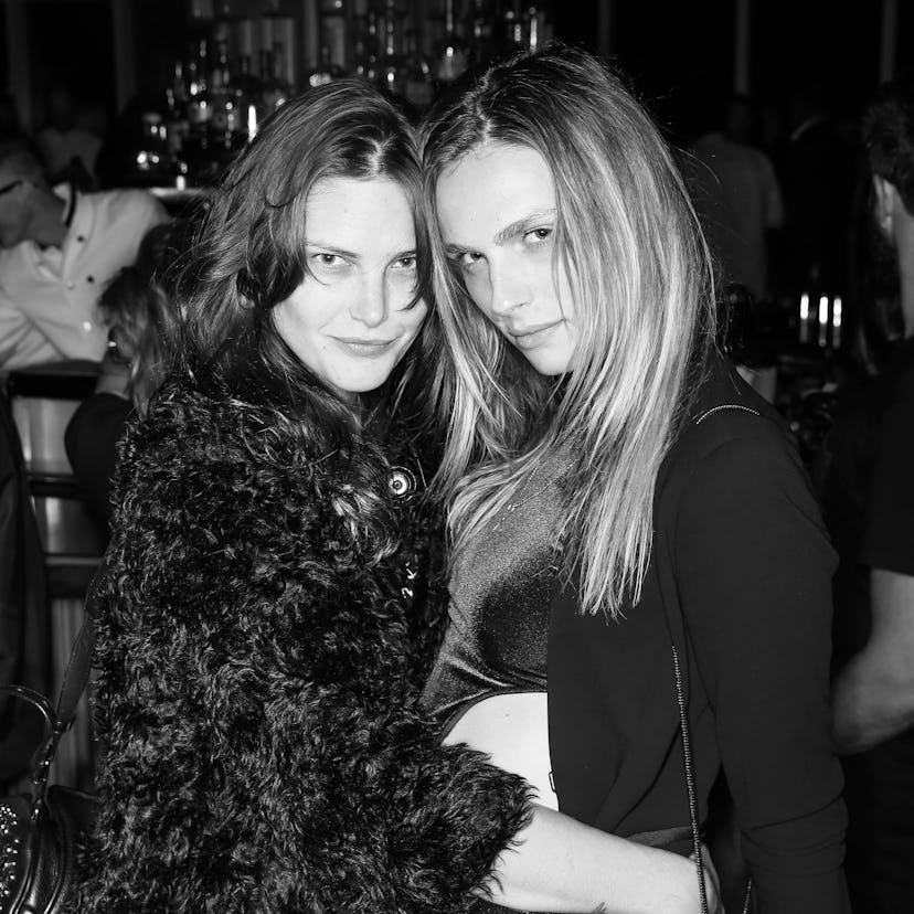 Andreja Pejic and Catherine McNeil