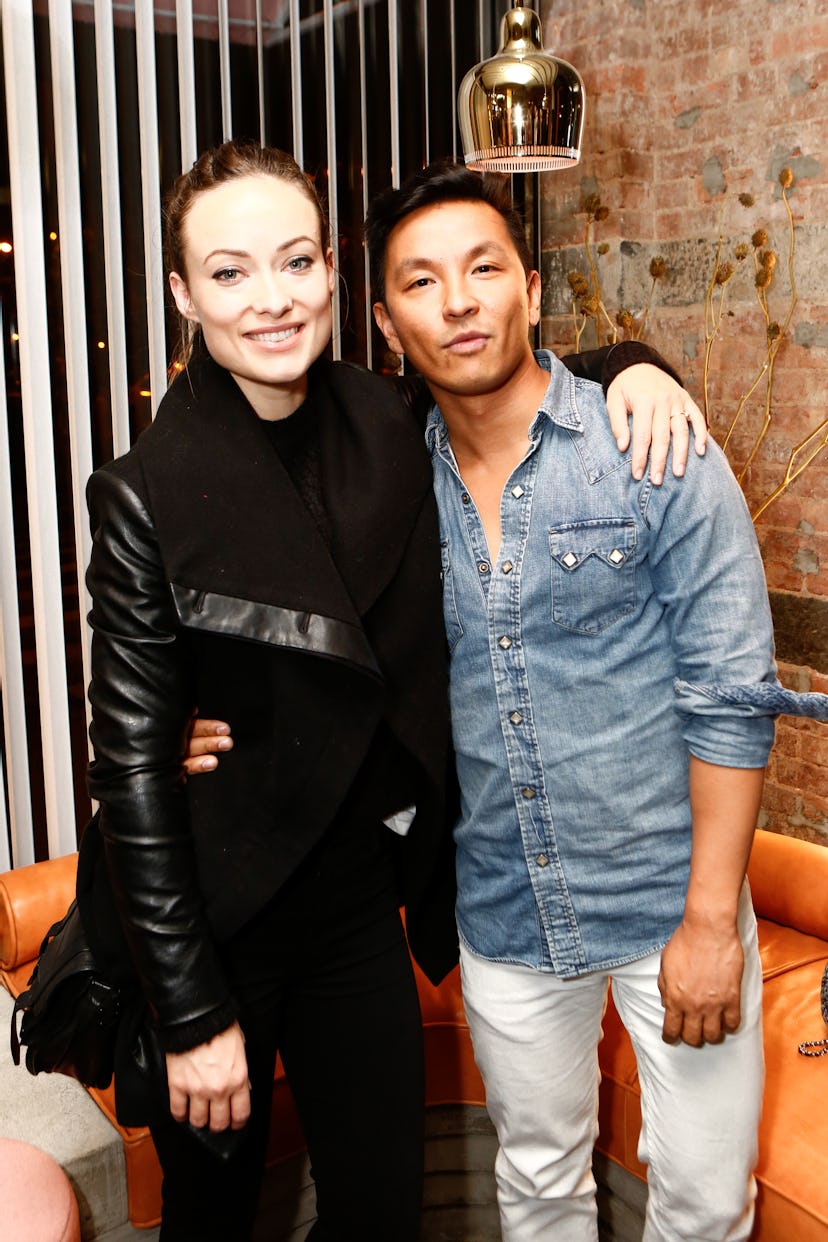 Prabal Gurung and Olivia Wilde