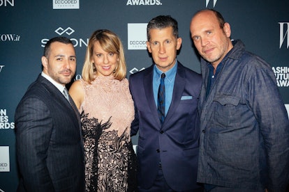 Fred Santarpia, Lucy Kriz, Stefano Tonchi, and Dirk Standen