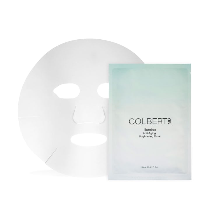 Colbert MD Illumino Brightening Mask unwrapped and its packaging 