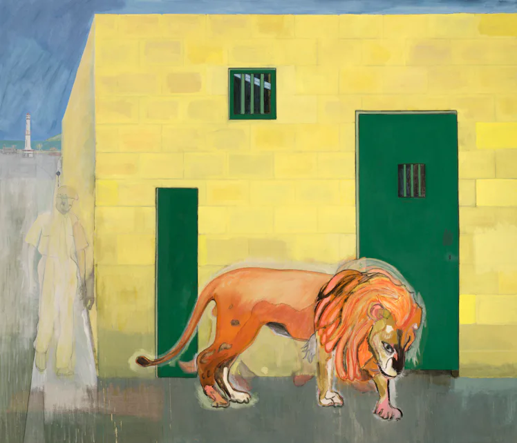 Peter Doig Building A Guided Preview of New Peter Doig Show by Peter Doig
