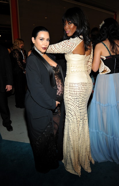 Kim Kardashian West and Naomi Campbell