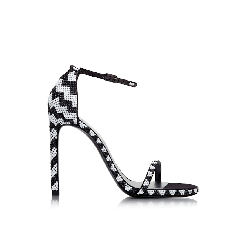 Stuart Weitzman Pavé Nudist sandals