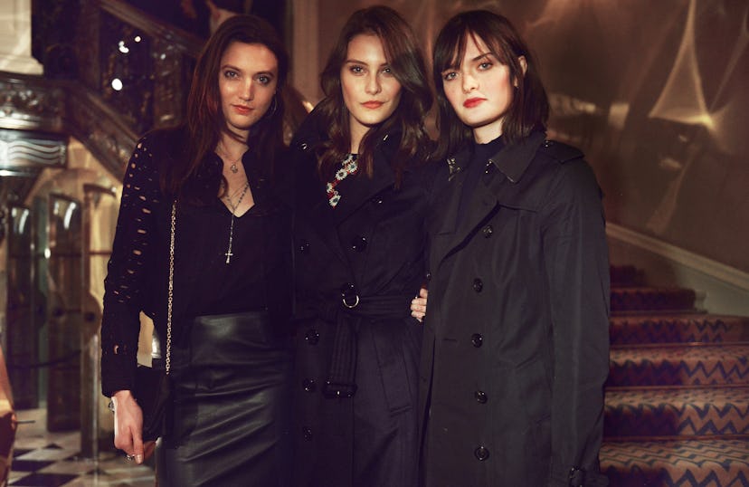 Matilda Lowther, Charlotte Wiggins, and Sam Rollinson