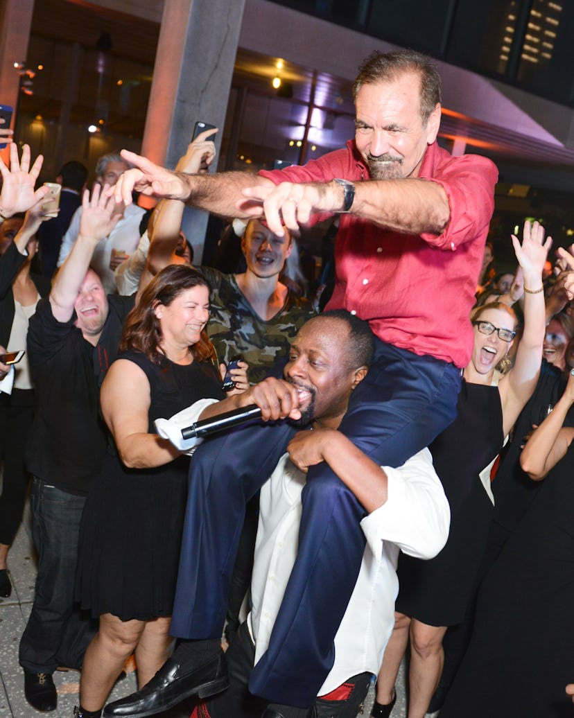 Jorge M. Perez and Wyclef Jean