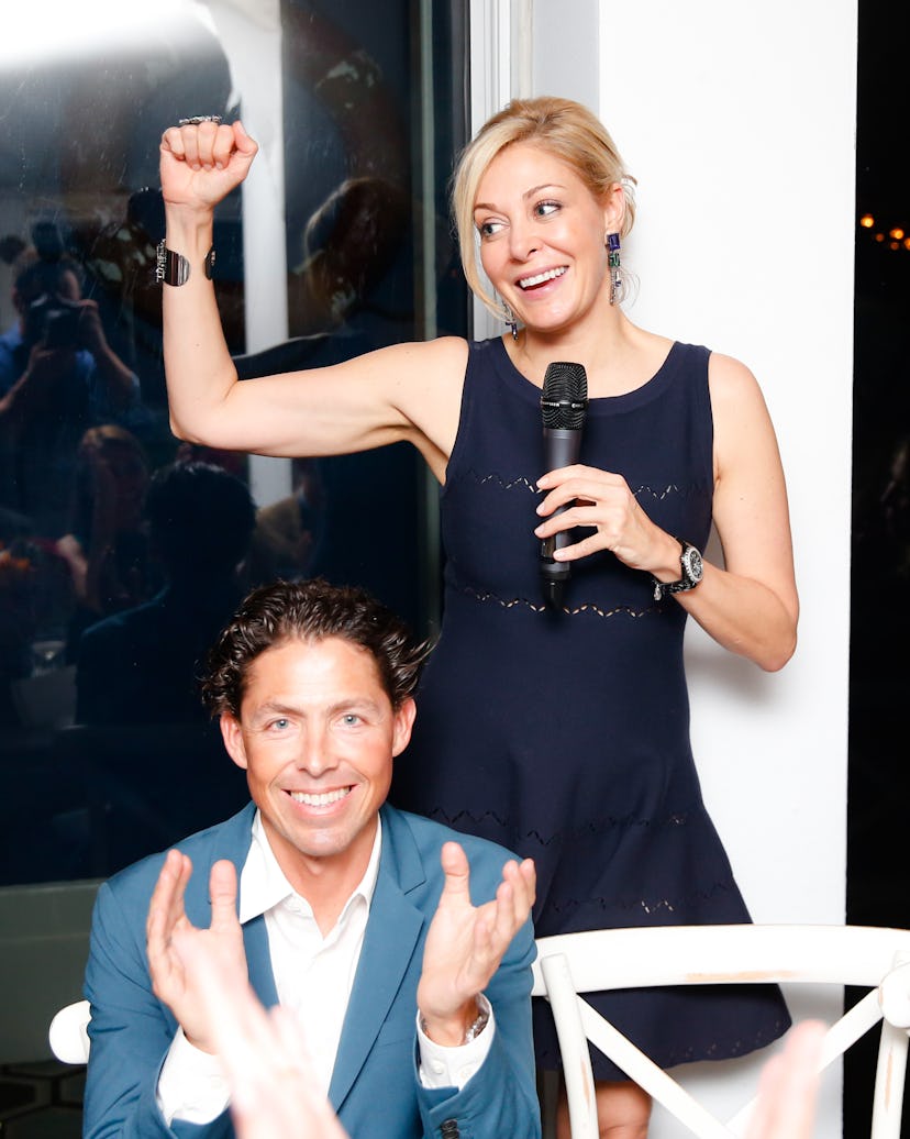 Fernando Romero and Nadja Swarovski