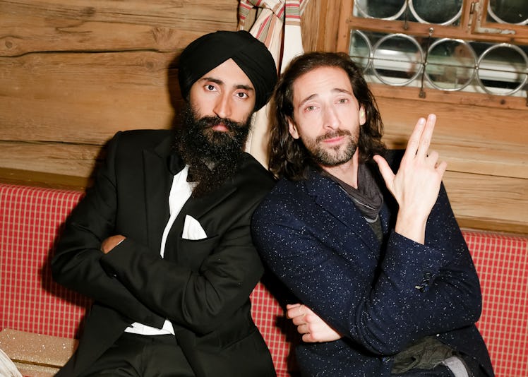 Waris Ahluwalia and Adrien Brody