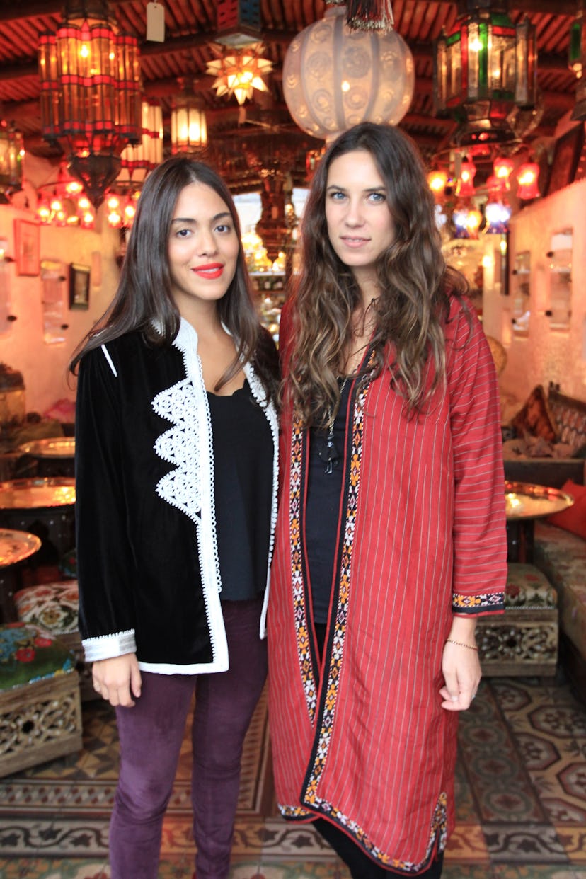 Dana Alikhani and Tatiana Santo Domingo